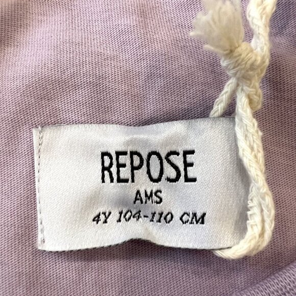 🆕NWT Repose AMS Organic Cotton Lilac Tee - Picture 3 of 10
